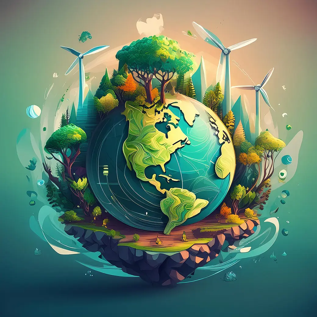 illustration of planet earth