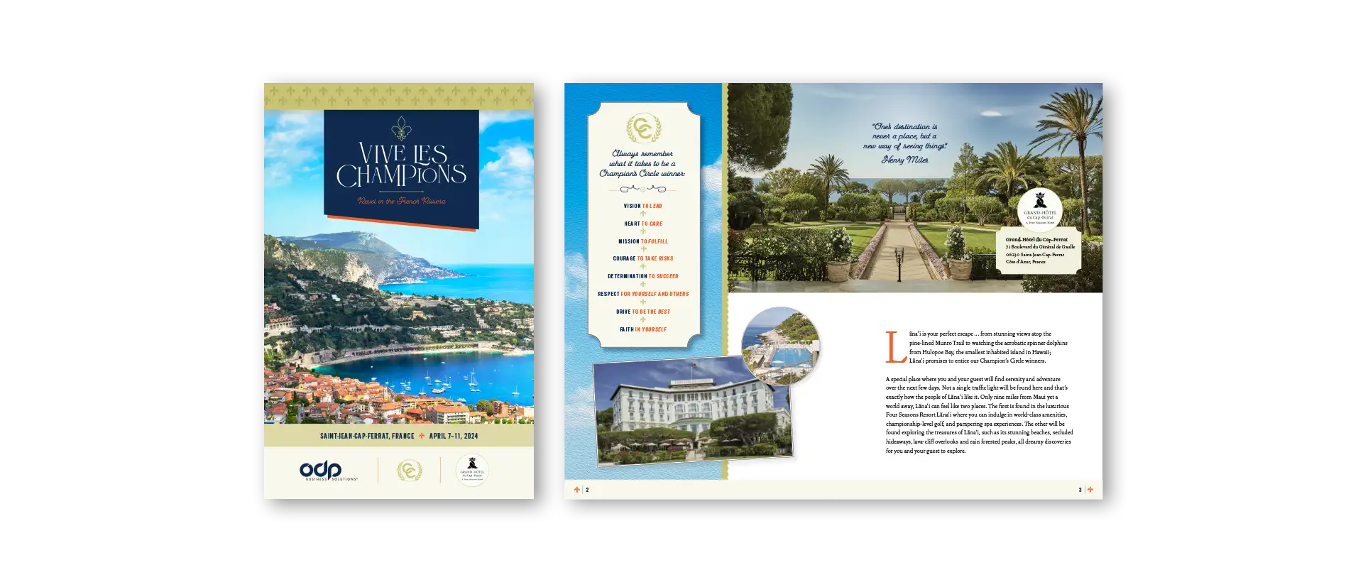 ODP Champion's Circle